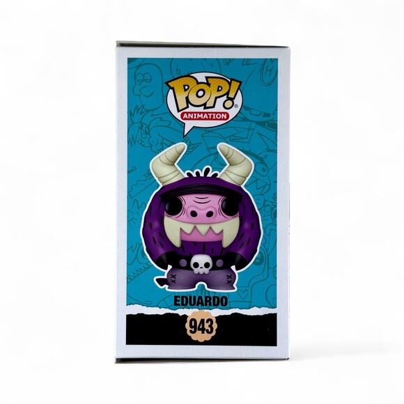 Funko Pop Unopened Eduardo 943 Flocked Foster's Home for Imaginary Friends - Picture 4 of 6